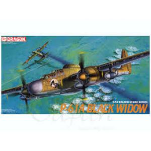 DRAGON 5016 1/72 WW II美國.陸軍 P-61BA寡婦'戰鬥機