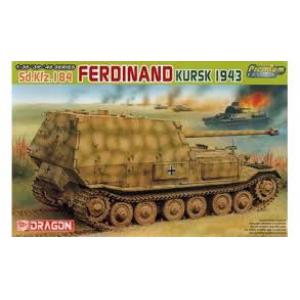 DRAGON 6495 1/35 WW II德國.陸軍 Sd.Kfz.184'斐迪南'坦克殲擊/1943年庫斯科/白金限定版