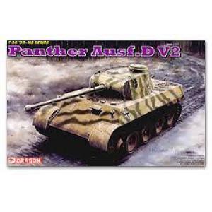 DRAGON 6822 1/35 二戰德國.陸軍 Pz.Kpfw.V Ausf.D V2'黑豹'坦克@@