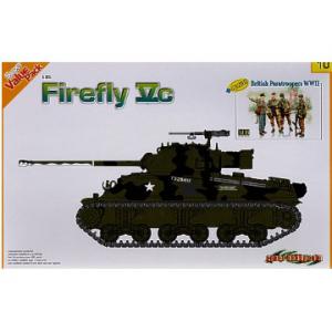 DRAGON 9110 1/35  WW II英國.陸軍 '螢火蟲'VC坦克帶英軍傘兵人物