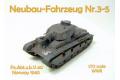 DRAGON 7438 1/72 WW II德國.陸軍 NEUBAU-FAHRZEUG NR.3-5多砲塔坦克(3-5號車)