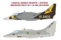 HASEGAWA 07423 1/48 巴西.海軍 A-4KU(AF-1)'天鷹'攻擊機/VF-1中隊15周年塗裝式樣/限量版