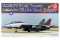 FUJIMI 722795-F-3 1/72 美國.海軍 F-14A'雄貓'ˋ戰鬥機/VF-154黑騎士中隊