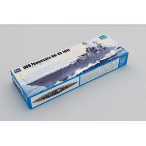 TRUMPETER 05781 1/700 WW II美國.海軍 BB-43田納西級'田納西'戰列艦/1941年