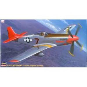 HASEGAWA 09247-JT-147 1/48 W II美國.陸軍 P-51D'野馬'戰鬥機/第332大隊式樣