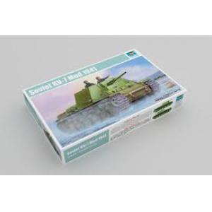 TRUMPETER 09503 1/35 蘇聯.陸軍 KV-7.1941年型試驗坦克