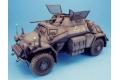 TRIATAR 35043 1/35 WW II德國.陸軍 Sd.Kfz.222中期生產型輪式裝甲車 @@