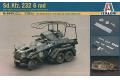 ITALERI 6445 1/35 WW II德國.陸軍 Sd.Kfz.232 6輪無線電裝甲車@@