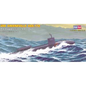 HOBBY BOSS 87016 1/700 美國.海軍 SSN-772 '洛杉磯'級'格林威利'潛水艇