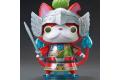 BANDAI 207596 妖怪三國志--吉胖貓.劉備 JIBANYAN LIU BEL