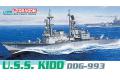 DRAGON 1014 1/350 近期再版--美國.海軍 DDG-993'紀德'級驅逐艦