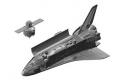 DRAGON 11004 1/144 美國.太空總署 太空梭帶貨艙及衛星