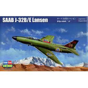 HOBBY BOSS 81752 1/48 瑞典.空軍 薩伯公司 SAAB J-32B/E'矛'戰鬥機