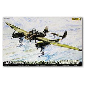 GWH L-4808 1/48 WW II德國.空軍 福克沃夫公司 Fw-189A1'貓頭鷹'雪橇型高空偵察機 @@