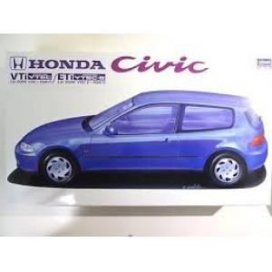 HASEGAWA 24010-CD-10 1/24 本田汽車 CIVIC VTI/ETI轎跑車