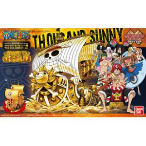 BANDAI 207582 偉大船艦收藏--劇場版GOLD.千楊號 THOUSAND0SUNNY