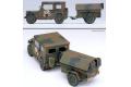 ACADEMY 13012 1/35 韓國陸軍 M-151A1硬頂型吉普帶尾車
