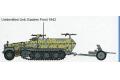 DRAGON 7371 1/72 WW II德國.陸軍 Sd.Kfz.251/1Ausf.C半履帶車帶PAK35/36榴砲