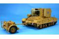 BRONCO CB-35077SP 1/35 二戰英國陸軍 25磅'主教'自行火炮及27號彈藥拖車@@