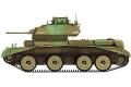 BRONCO CB-35027 1/35 WW II英國.陸軍A-13'十字軍'MK.II/MK.IV坦克