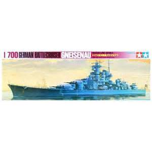 TAMIA 77520 1/700  WW II德國.海軍 '沙恩霍斯特'級'沙恩霍斯特/SCHARNHORST'戰列艦