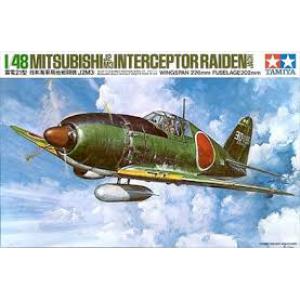 TAMIYA 61018 1/48 WW II日本.帝國海軍 '雷電'21型局地戰鬥機