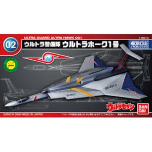 BANDAI 205982 鹹蛋超人機體收藏系列--#02 宇宙警備隊'鷹'001戰機 ULTRA HAWK 001@@