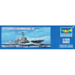 TRUMPETER 04528 1/350 美國.海軍 DDG-98 勃克級'福萊斯特.謝爾曼'神盾飛彈驅逐艦