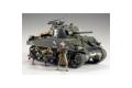 TAMIYA 35250 1/35  WW II美國.陸軍 M-4A3'謝爾曼'帶75mm炮前線突破支援用坦克