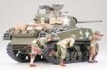 TAMIYA 35250 1/35  WW II美國.陸軍 M-4A3'謝爾曼'帶75mm炮前線突破支援用坦克