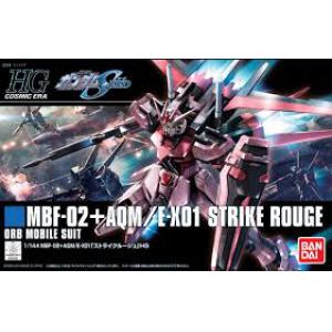 BANDAI 5059167 1/144 #176 MBF-02+AOM/E-X01嫣紅攻擊鋼彈 STRIKE ROUGE