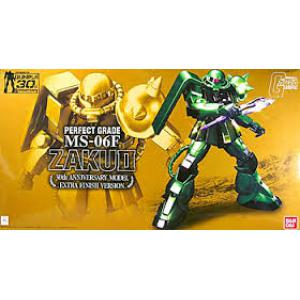 BANDAI 163111 1/60 PG- MS-06F 薩克(電鍍版)/30週年限定版