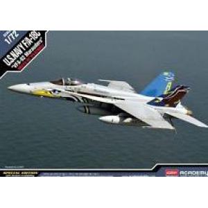 ACADEMY 12534 1/72 美國.海軍 F-18A/C'大黃蜂'戰鬥攻擊機/VFA-82中隊式樣