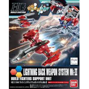 BANDAI 207607 1/144 HG版BUILD FIGHTERS#028 電光背包武器系統MK-III LIGHTING BACK WEAPON SYSTEM MK-III 