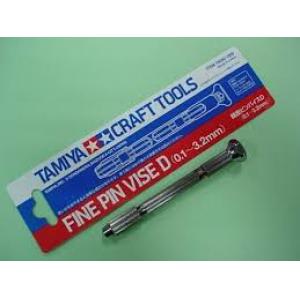 TAMIYA 74011 手鑽(適用0.1-3.2mm) FINE PIN VISE