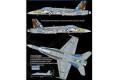 ACADEMY 12534 1/72 美國.海軍 F-18A/C'大黃蜂'戰鬥攻擊機/VFA-82中隊式樣