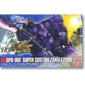 BANDAI 165393 1/144  #003 起始鋼彈系列--GPB-06F超級特裝型薩克F2000 SUPER CUSTOM ZAKU F2000