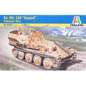 ITALERI 6461 1/35 WW II德國.陸軍 Sd. Kfz. 140 38(t)'獵豹'防空砲車@@