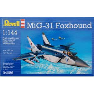 REVELL 04086 1/144 蘇聯.空軍 米格公司 MIG-31'獵狐犬'戰鬥機