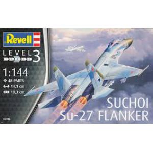 REVELL 03948 1/144 蘇聯.蘇霍伊公司 SU-27'側衛'戰鬥機