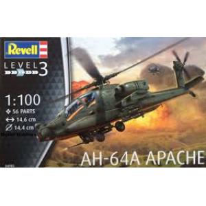 REVELL 04985 1/100 美國.陸軍 AH-64A'阿帕契'攻擊直升機