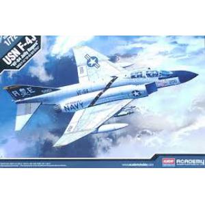 ACADEMY 12529 1/72 美國.海軍 F-4J'幽靈II'戰鬥轟炸機/VF-84中隊式樣