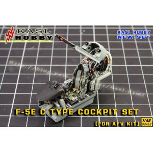 KASL/凱斯洛 K-48009 1/48 美國.諾斯洛普公司 F-5E '老虎II'戰鬥機用C型式精密駕駛艙改裝套件