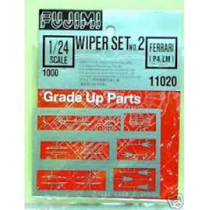 FUJIMI 11020 1/24 法拉利 F-330 P4/246GT/L.M跑車適用金屬蝕刻片雨刷@@