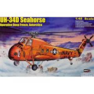 TRUMPETER 64106 1/48 美國.海軍 UH-34D'海馬' 救援直升機 