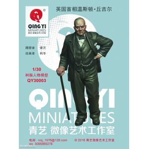 青藝徽像藝術/QING YI 30003 1/30 二戰英國 首相 邱吉爾人物