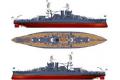 HOBBY BOSS 86501 1/350 WW II美國.海軍 BB-39賓夕法尼亞級'亞利桑納'戰列艦/1941年