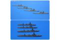FUJIMI 401348 1/3000 收集軍艦系列--#01 WW II日本.帝國海軍 白露級驅逐艦