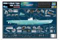 TRUMPETER 06801 1/48 WW II德國.海軍 VIIC型潛水艇 U-552