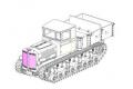 TRUMPETER 07120 1/72 WW II蘇聯.陸軍 '共產國際'火炮牽引車